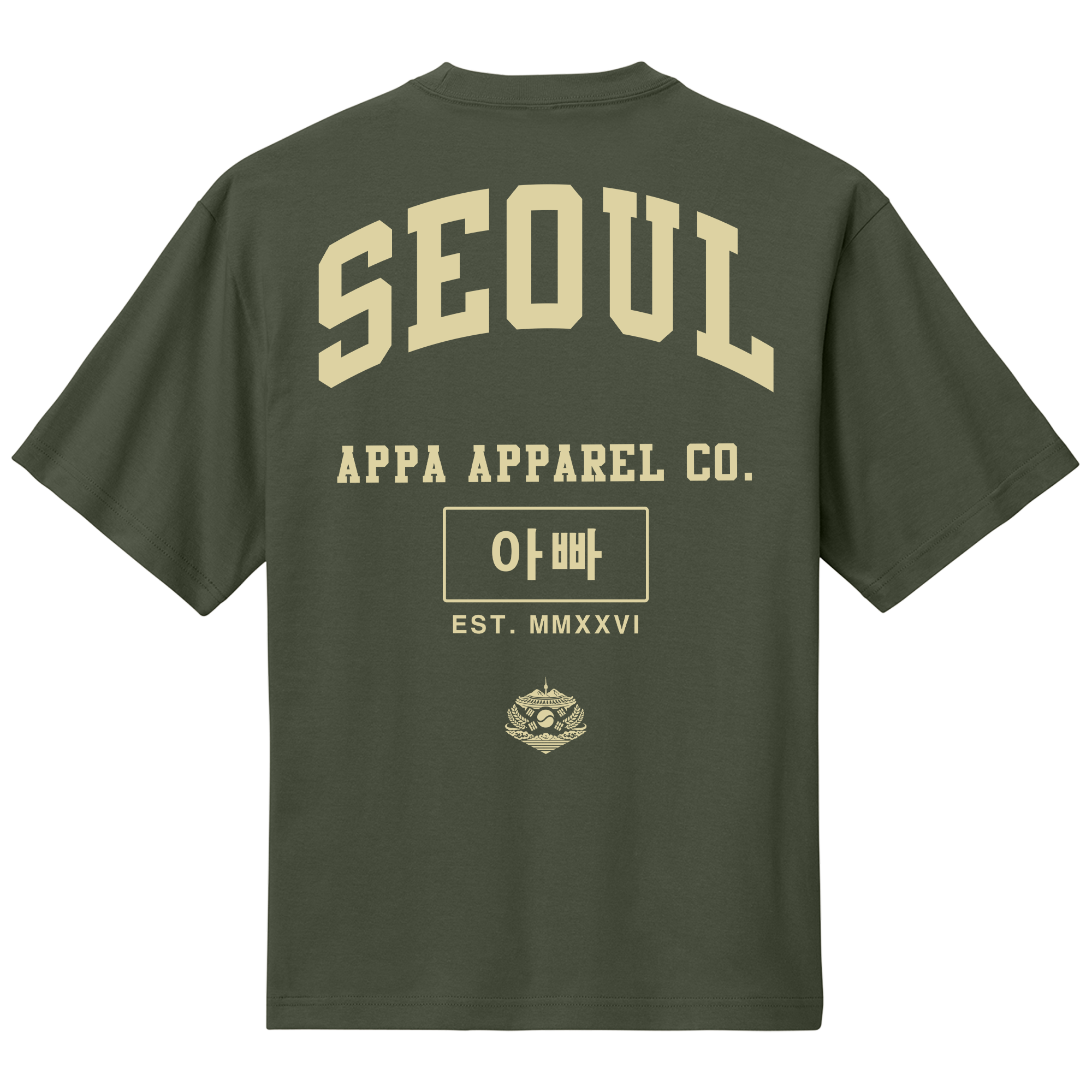 Limited Drop - Appa Club - The Seoul Heavyweight Tee Shirt