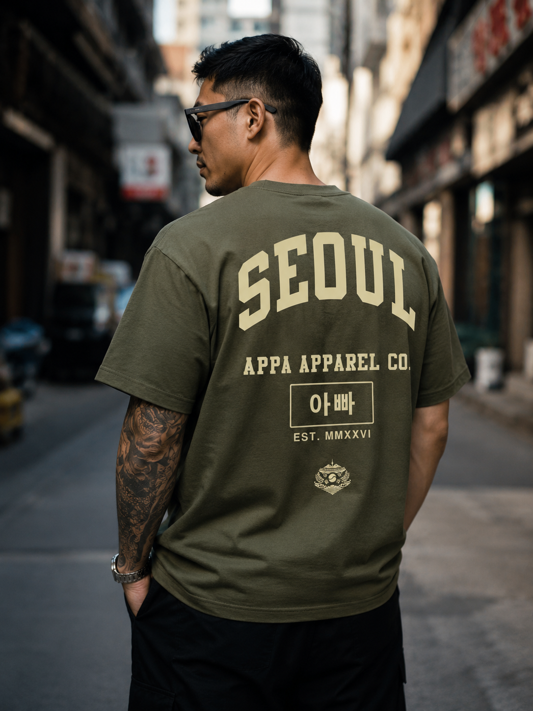 Limited Drop - Appa Club - The Seoul Heavyweight Tee Shirt