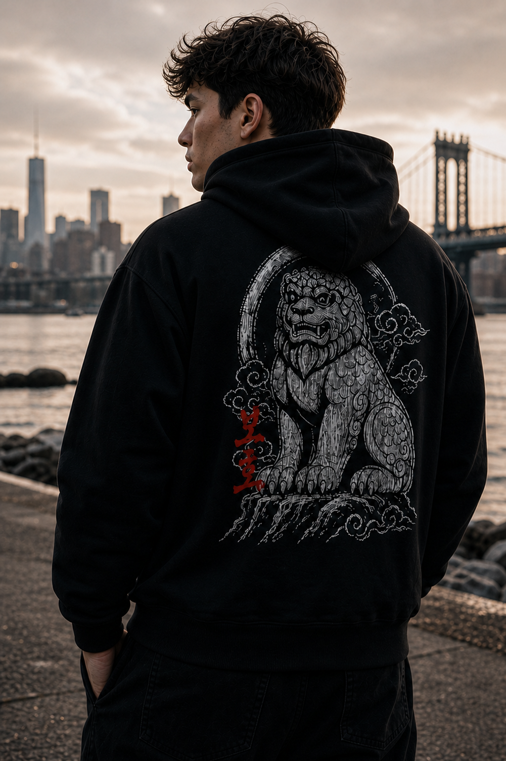 Limited Drop - Appa Club - The Protector Retro Zip Hoodie