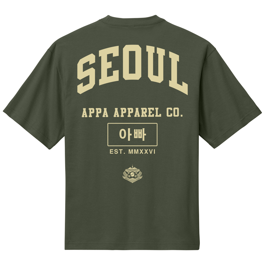 Limited Drop - Appa Club - The Seoul Heavyweight Tee Shirt